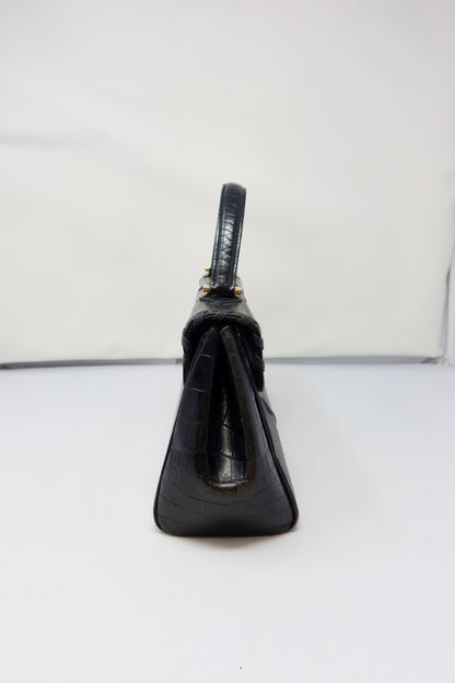 YSL Top Handle Bag Black
