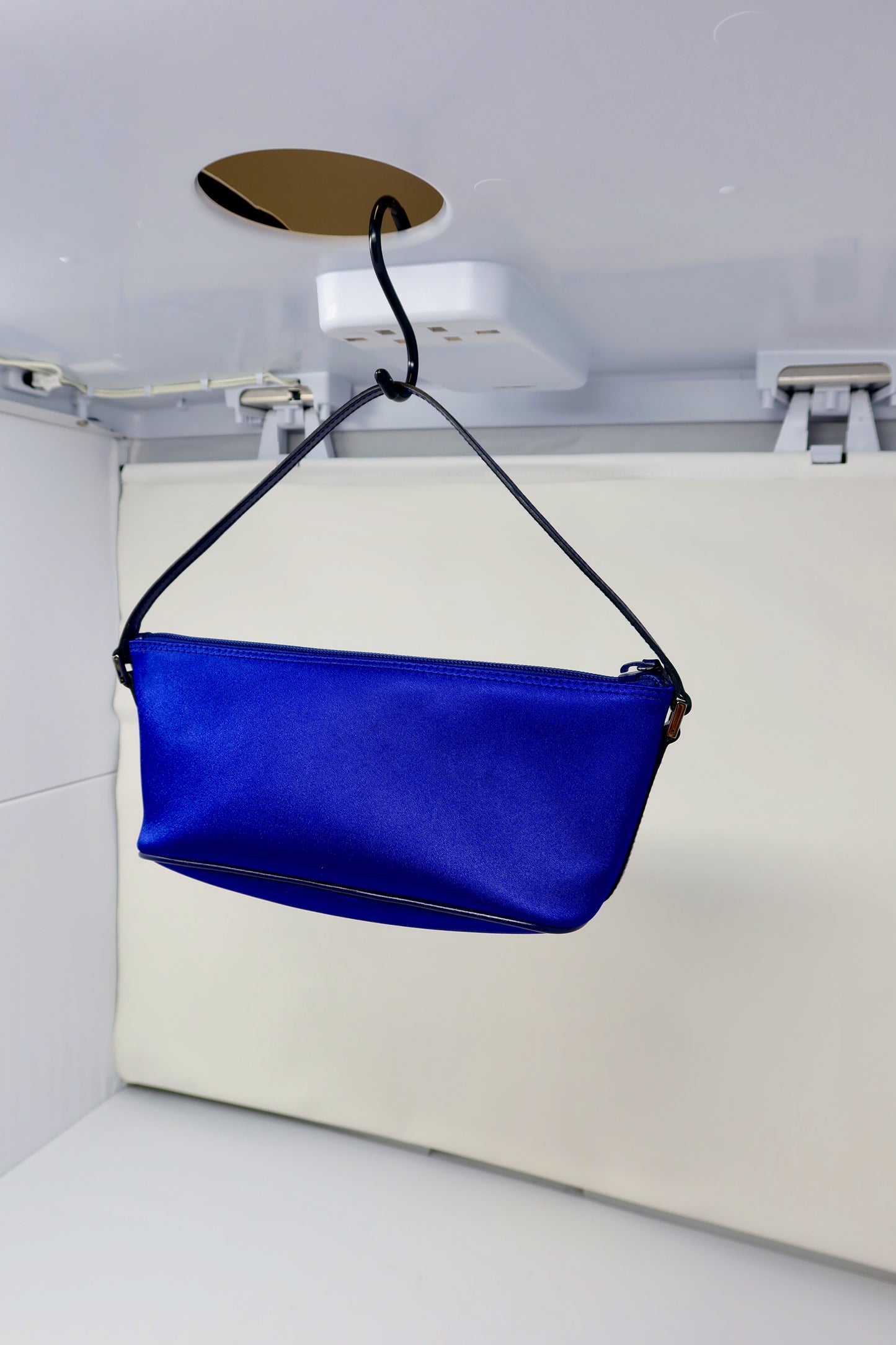 Gucci Royal Blue Satin Pochette