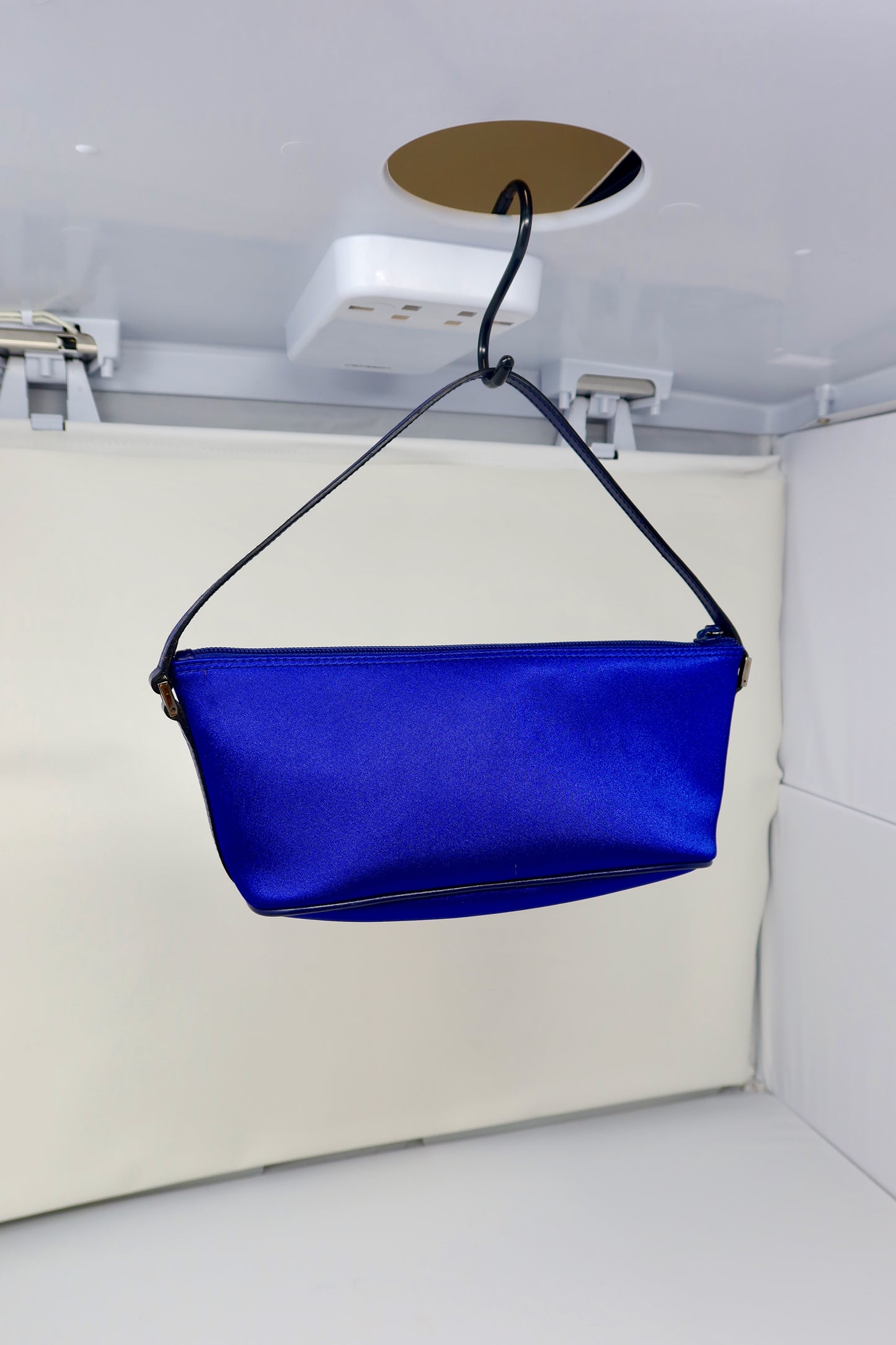 Gucci Royal Blue Satin Pochette