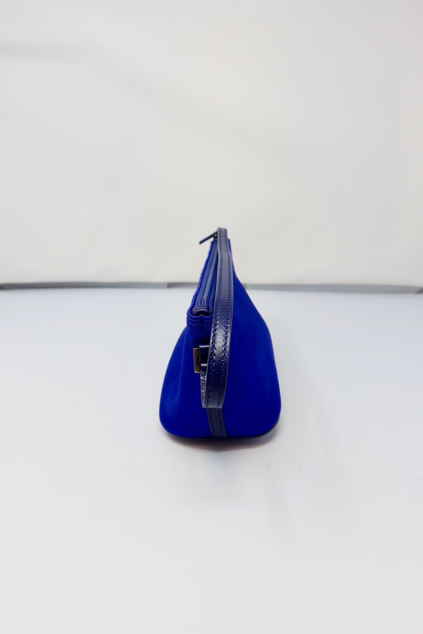 Gucci Royal Blue Satin Pochette