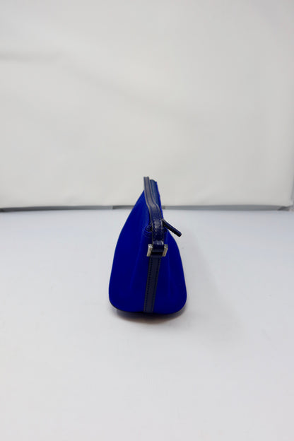 Gucci Royal Blue Satin Pochette