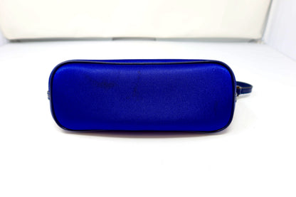 Gucci Royal Blue Satin Pochette