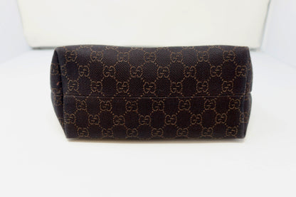 Gucci GG Canvas Dark Brown Mini Tote - Under $700