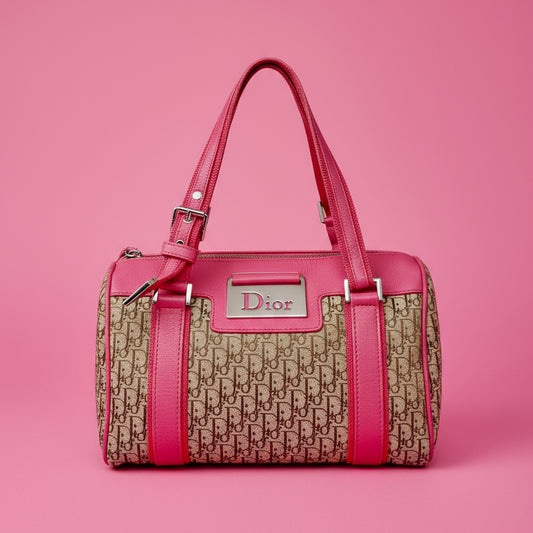 Dior Trotter Street Chic Mini Boston Bag Pink