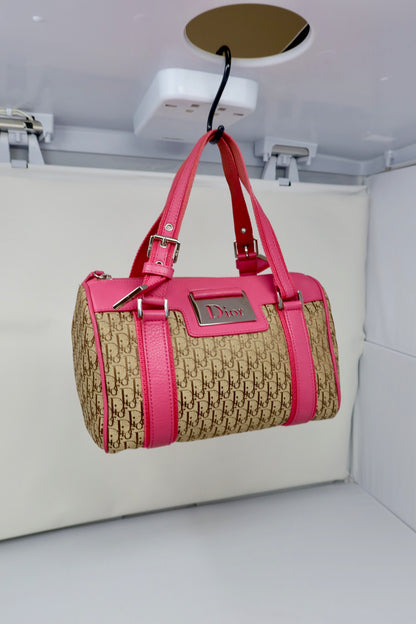 Dior Trotter Street Chic Mini Boston Bag Pink
