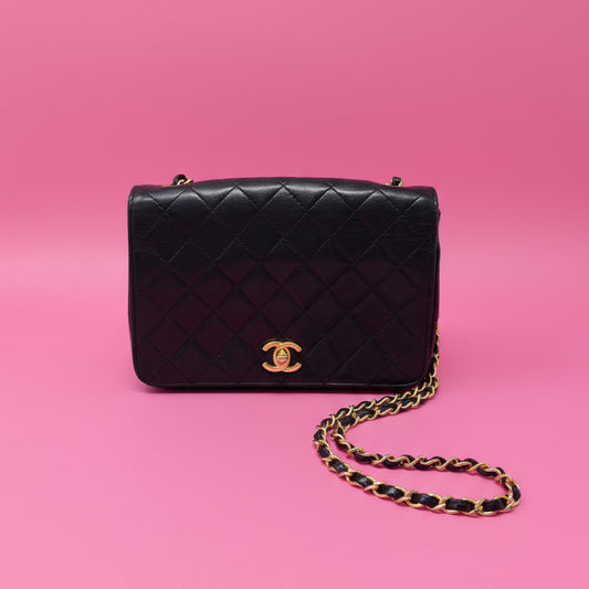Chanel Flap Lambskin Leather