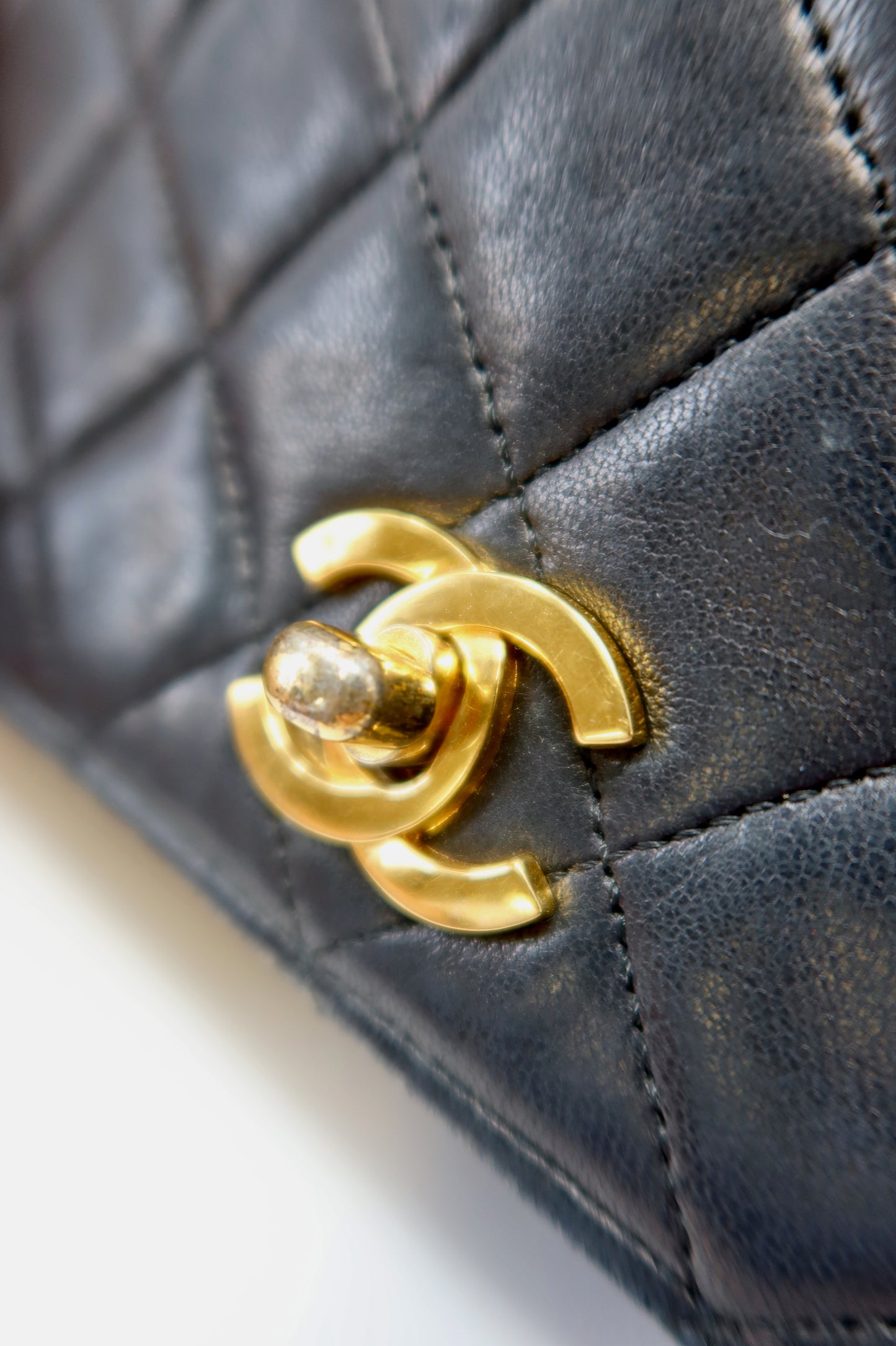 Chanel Flap Lambskin Leather