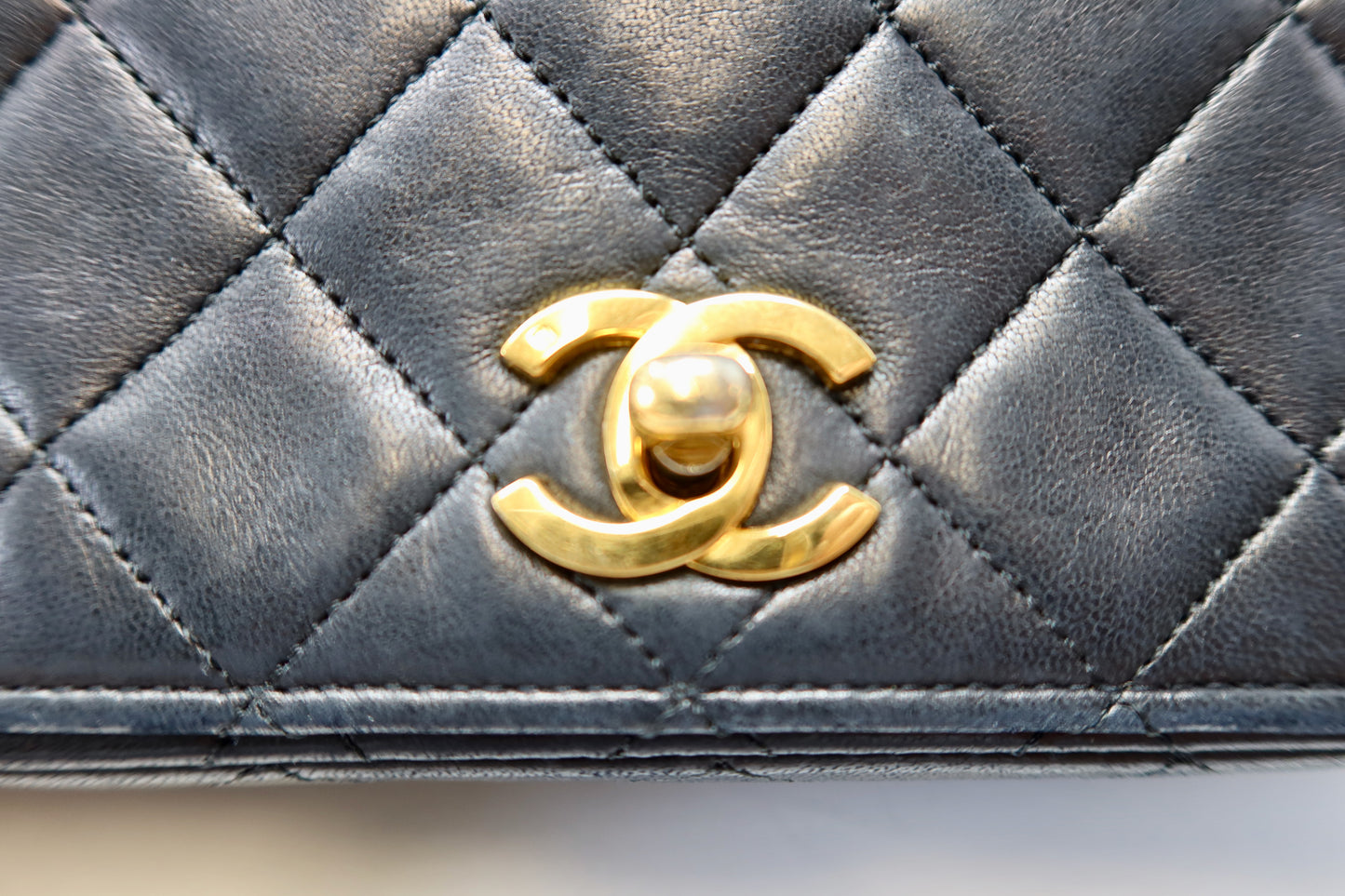 Chanel Flap Lambskin Leather