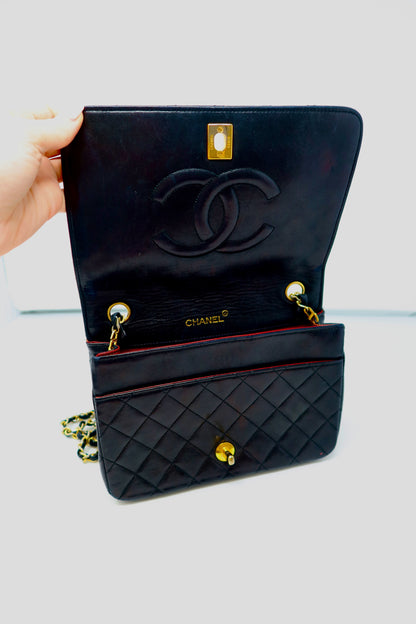 Chanel Flap Lambskin Leather
