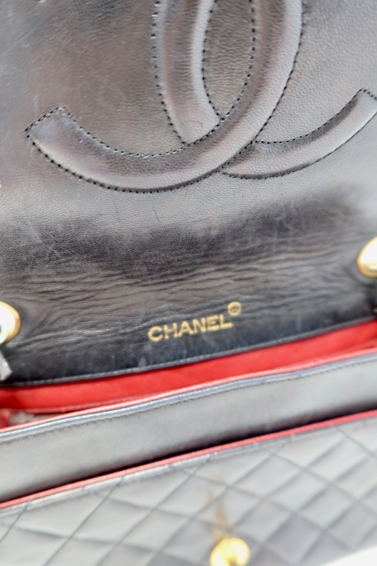 Chanel Flap Lambskin Leather