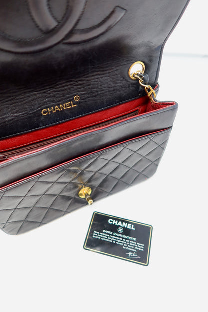 Chanel Flap Lambskin Leather