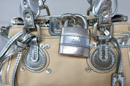 Chloe Paddington Mini Silver Bag - Under $1000
