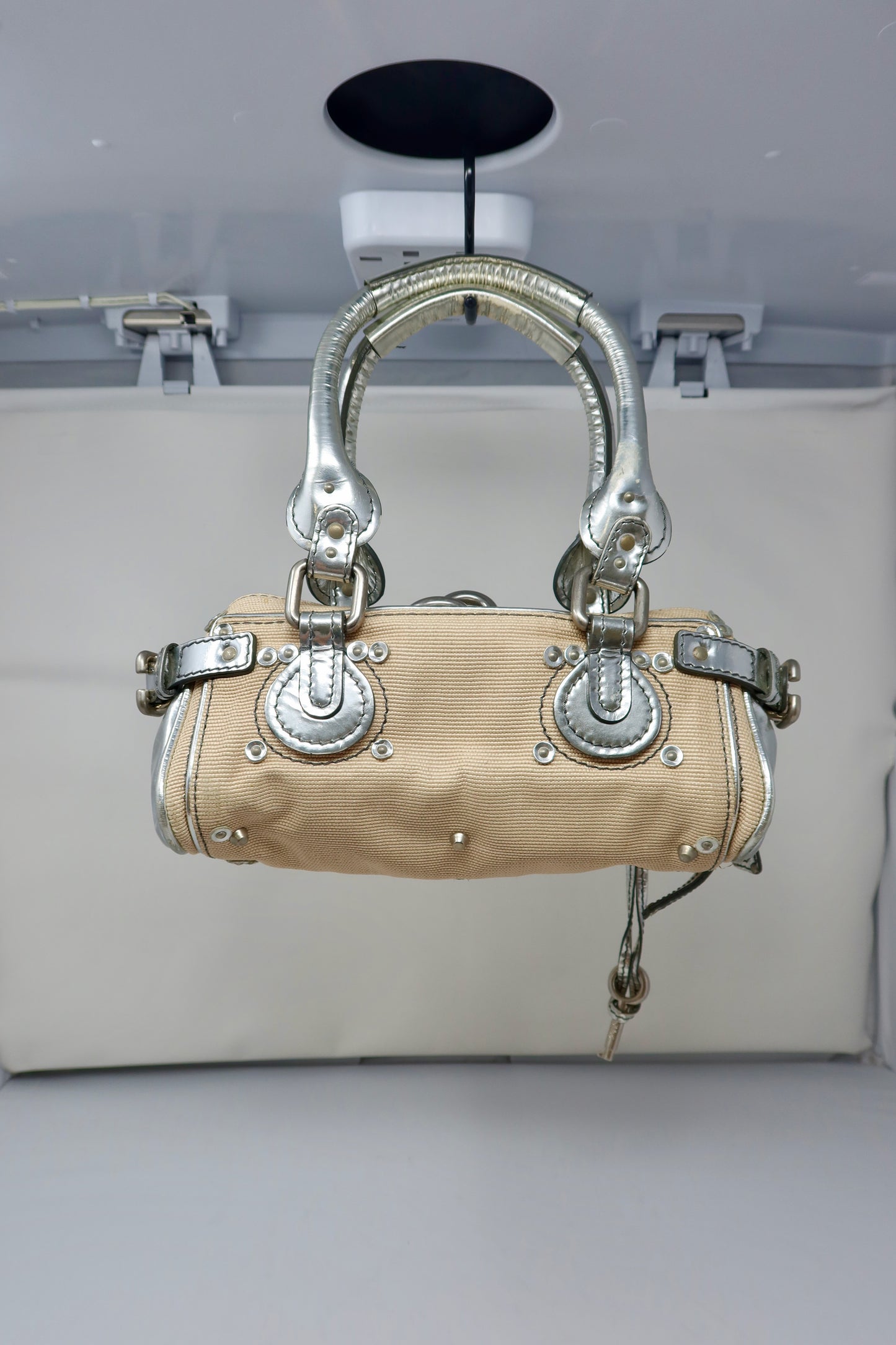 Chloe Paddington Mini Silver Bag - Under $1000