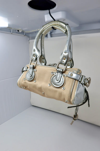 Chloe Paddington Mini Silver Bag - Under $1000