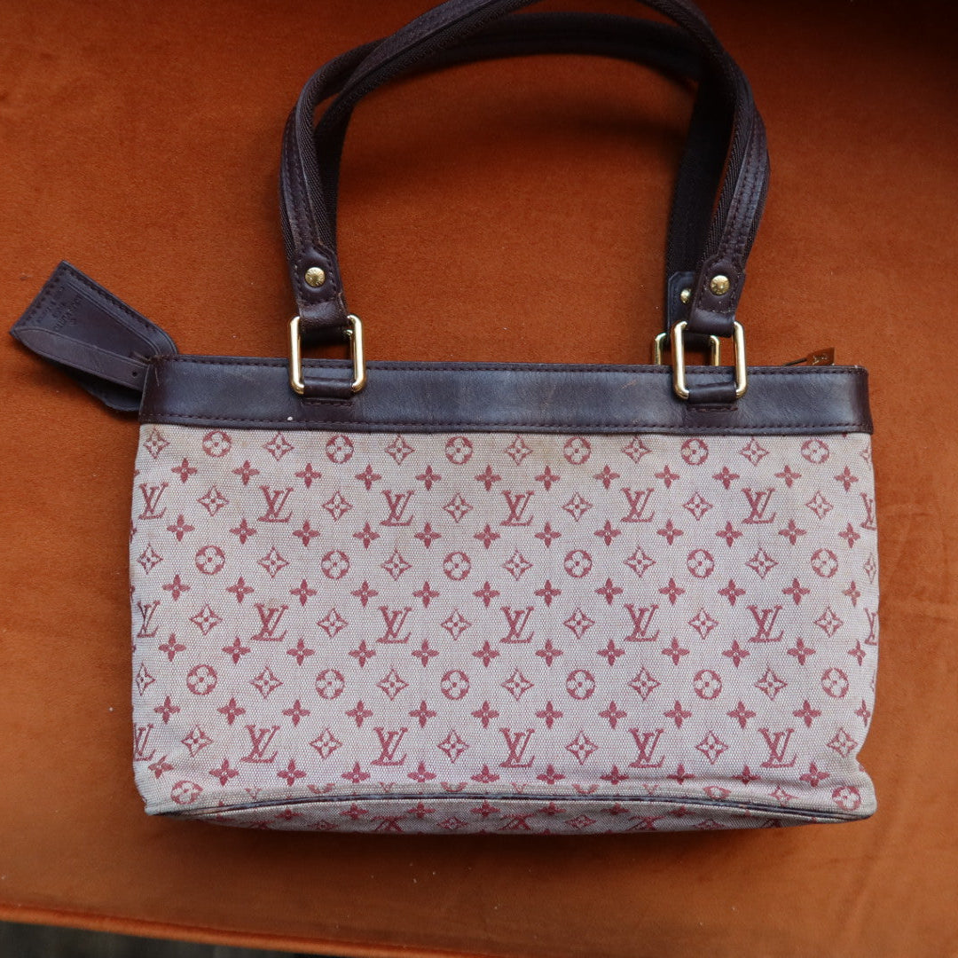 Pink/Red LV Lucille Hand Bag