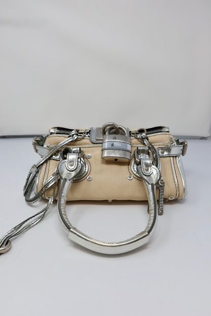 Chloe Paddington Mini Silver Bag - Under $1000
