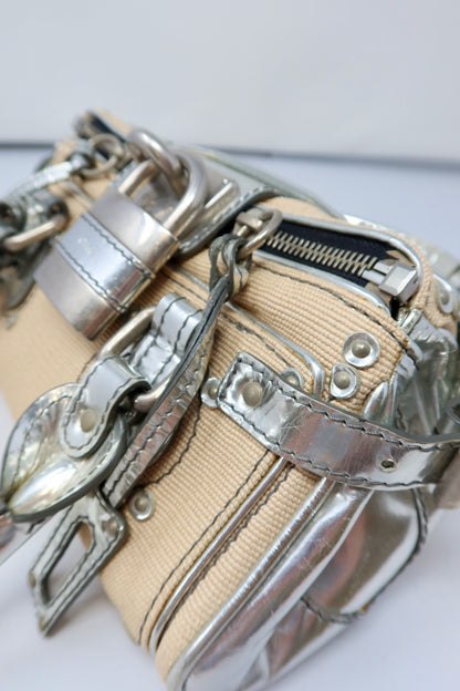 Chloe Paddington Mini Silver Bag - Under $1000