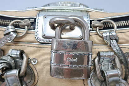 Chloe Paddington Mini Silver Bag - Under $1000