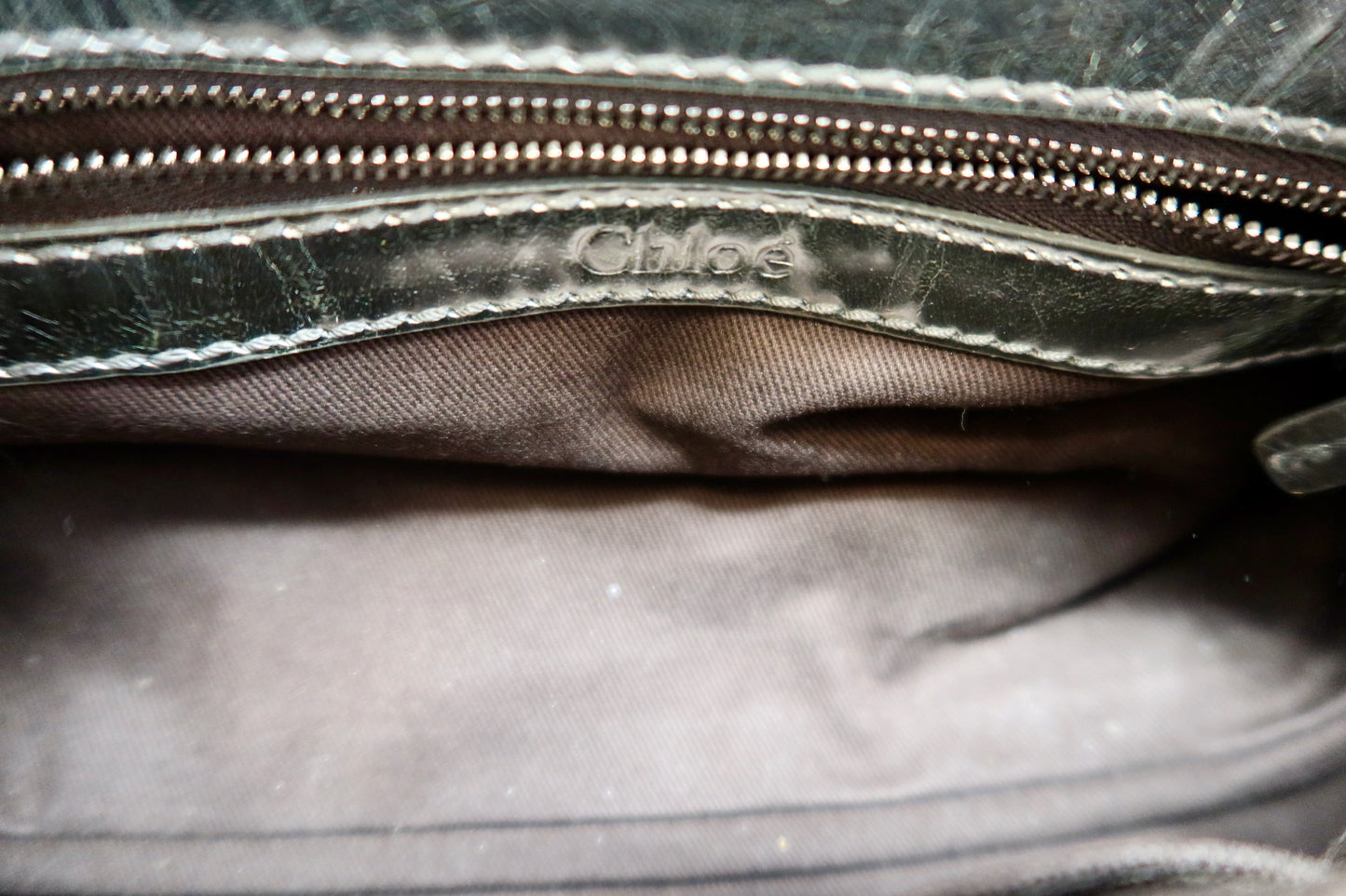 Chloe Paddington Mini Silver Bag - Under $1000