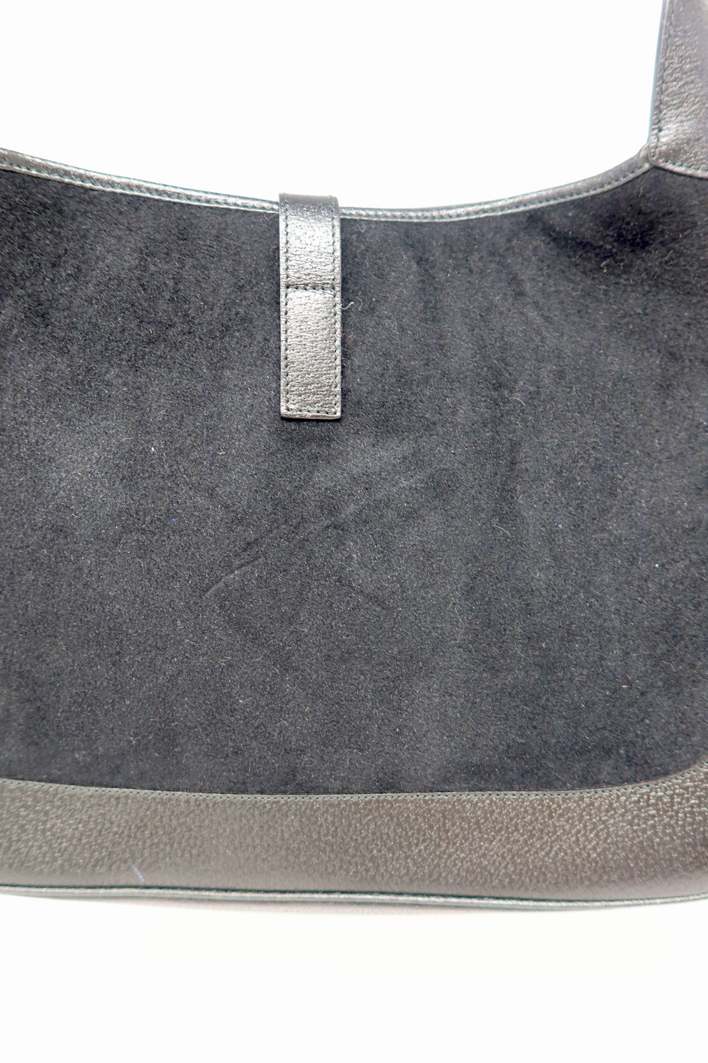 Gucci Jackie Tom Ford Era Wool Black Shoulder Bag