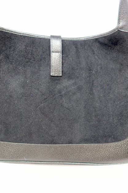 Gucci Jackie Tom Ford Era Wool Black Shoulder Bag