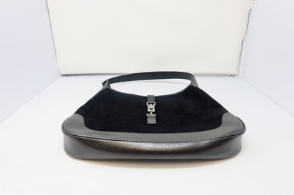 Gucci Jackie Tom Ford Era Wool Black Shoulder Bag