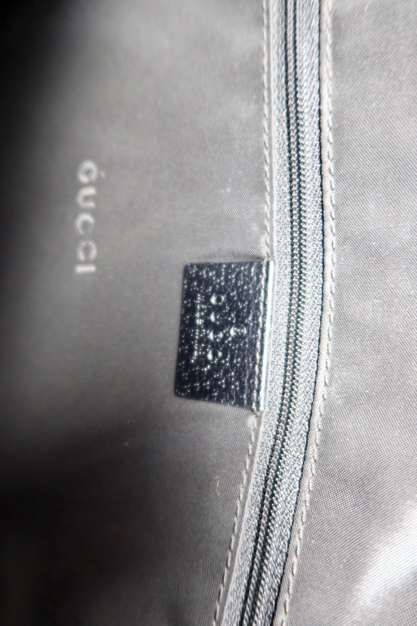 Gucci Jackie Tom Ford Era Wool Black Shoulder Bag