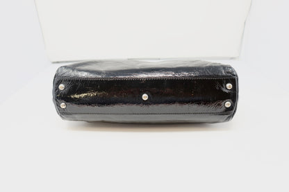 Fendi Peekaboo Black Patent Leather Bag - Under $800