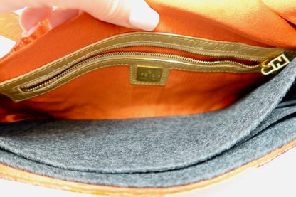 Fendi Baguette Patchwork Multi Color