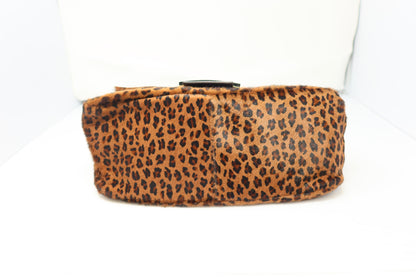 Fendi Mamma Baguette Leopard Pony Hair