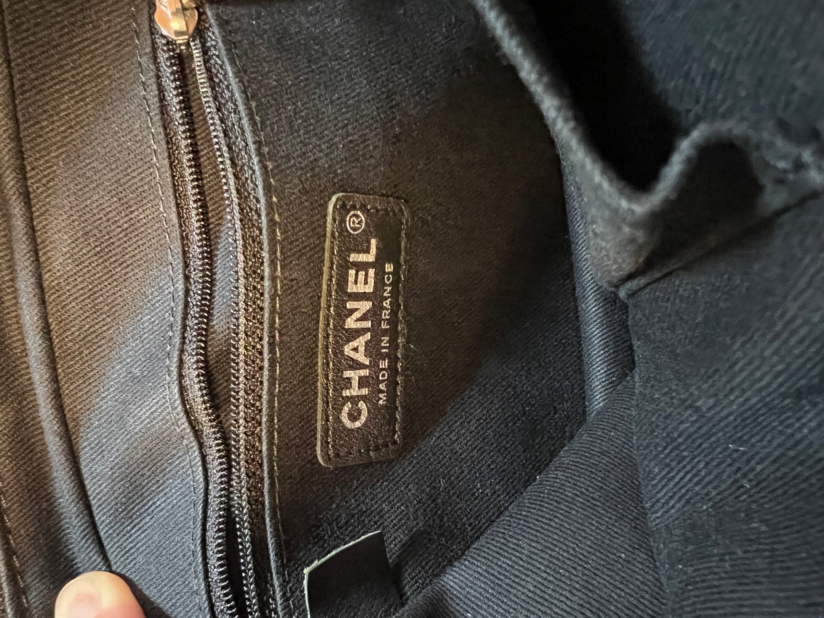 Chanel Easy Fantasy Multicolor Printed Tweed Flap Shoulder Bag