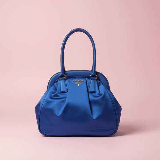 Prada Blue Satin