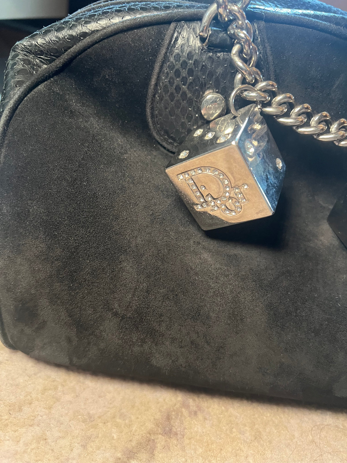 Dior Gambler Snakeskin