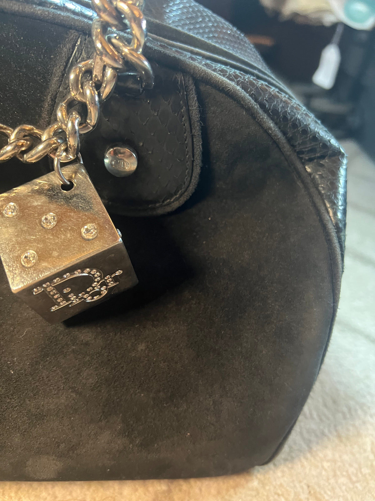 Dior Gambler Snakeskin