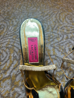 Christian Lacroix Cheetah Heels (IT 40)