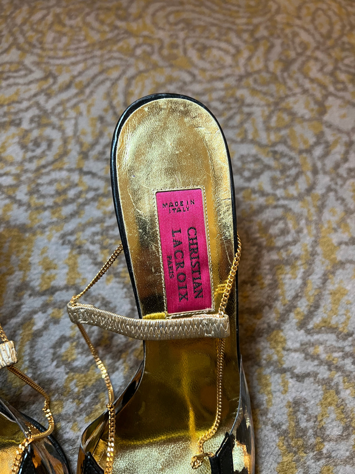 Christian Lacroix Cheetah Heels (IT 40)