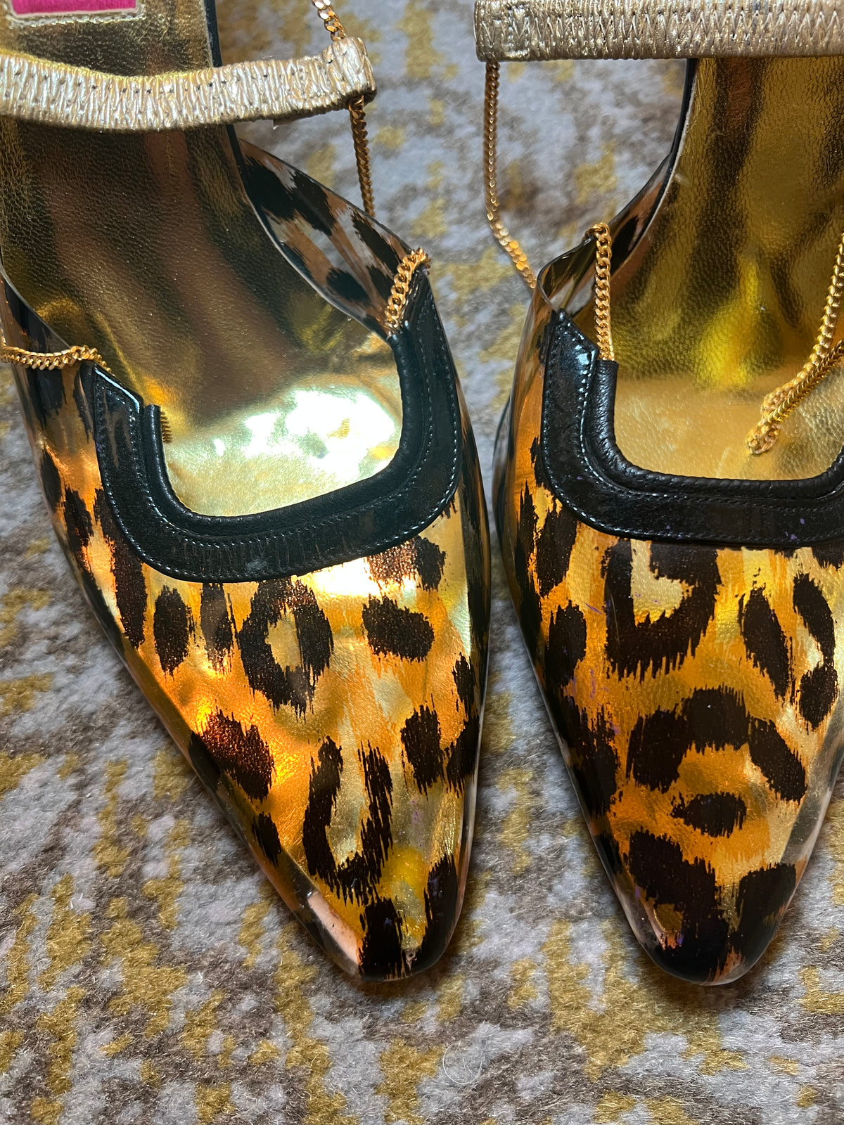 Christian Lacroix Cheetah Heels (IT 40)