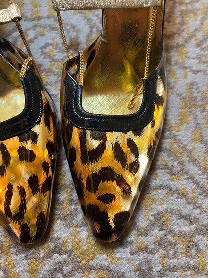 Christian Lacroix Cheetah Heels (IT 40)