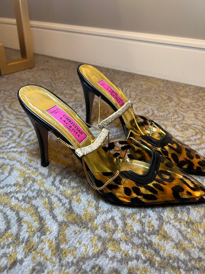 Christian Lacroix Cheetah Heels (IT 40)