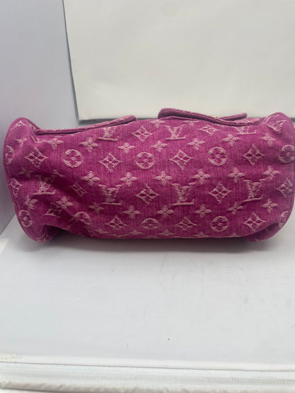 Louis Vuitton Pink Denim Speedy