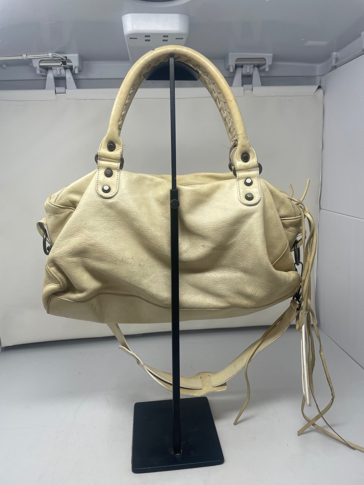 Balenciaga City Bag White