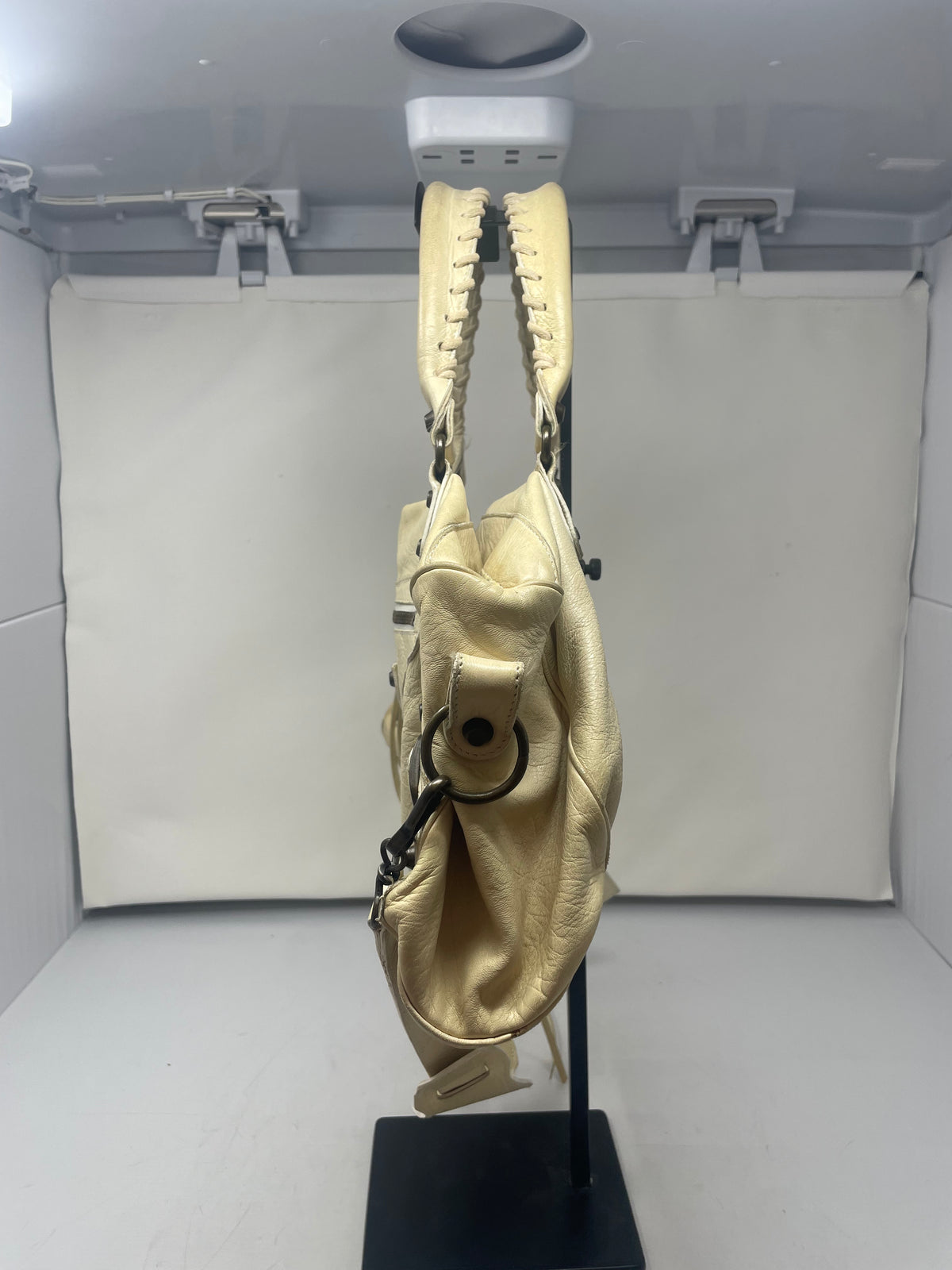Balenciaga City Bag White