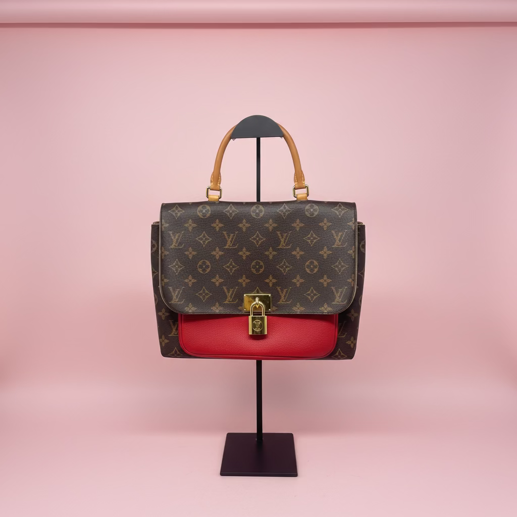 Louis Vuitton monogram x leather Marignan w/ strap