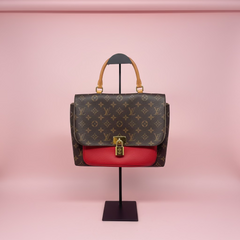 Louis Vuitton monogram x leather Marignan w/ strap