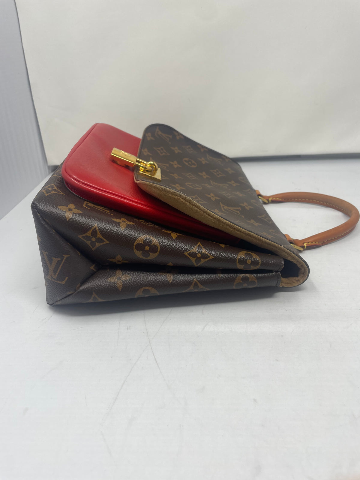 Louis Vuitton monogram x leather Marignan w/ strap