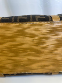 Fendi Zucca Print Boston Bag