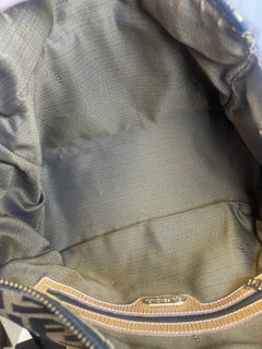 Fendi Zucca Print Boston Bag