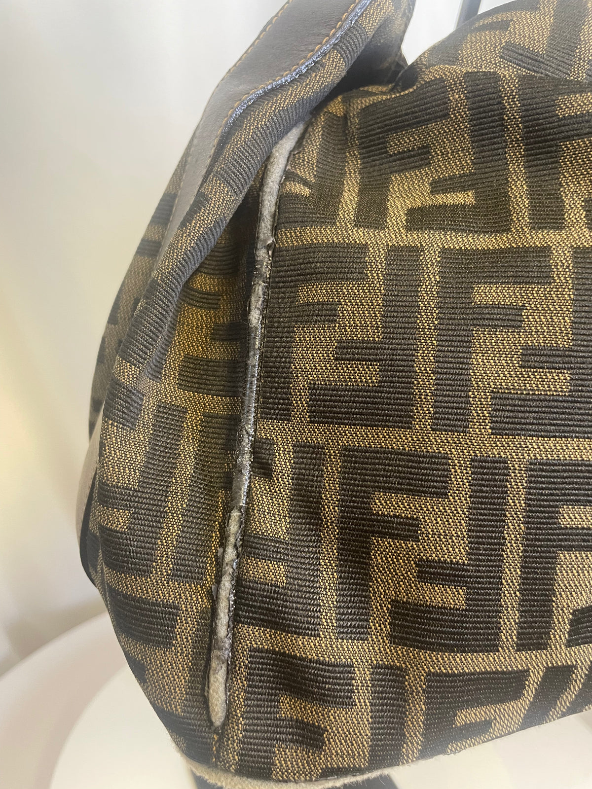 Fendi Zucca Print Vanity Clutch