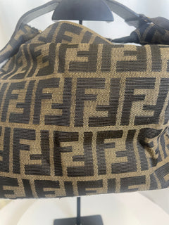Fendi Zucca Print Vanity Clutch