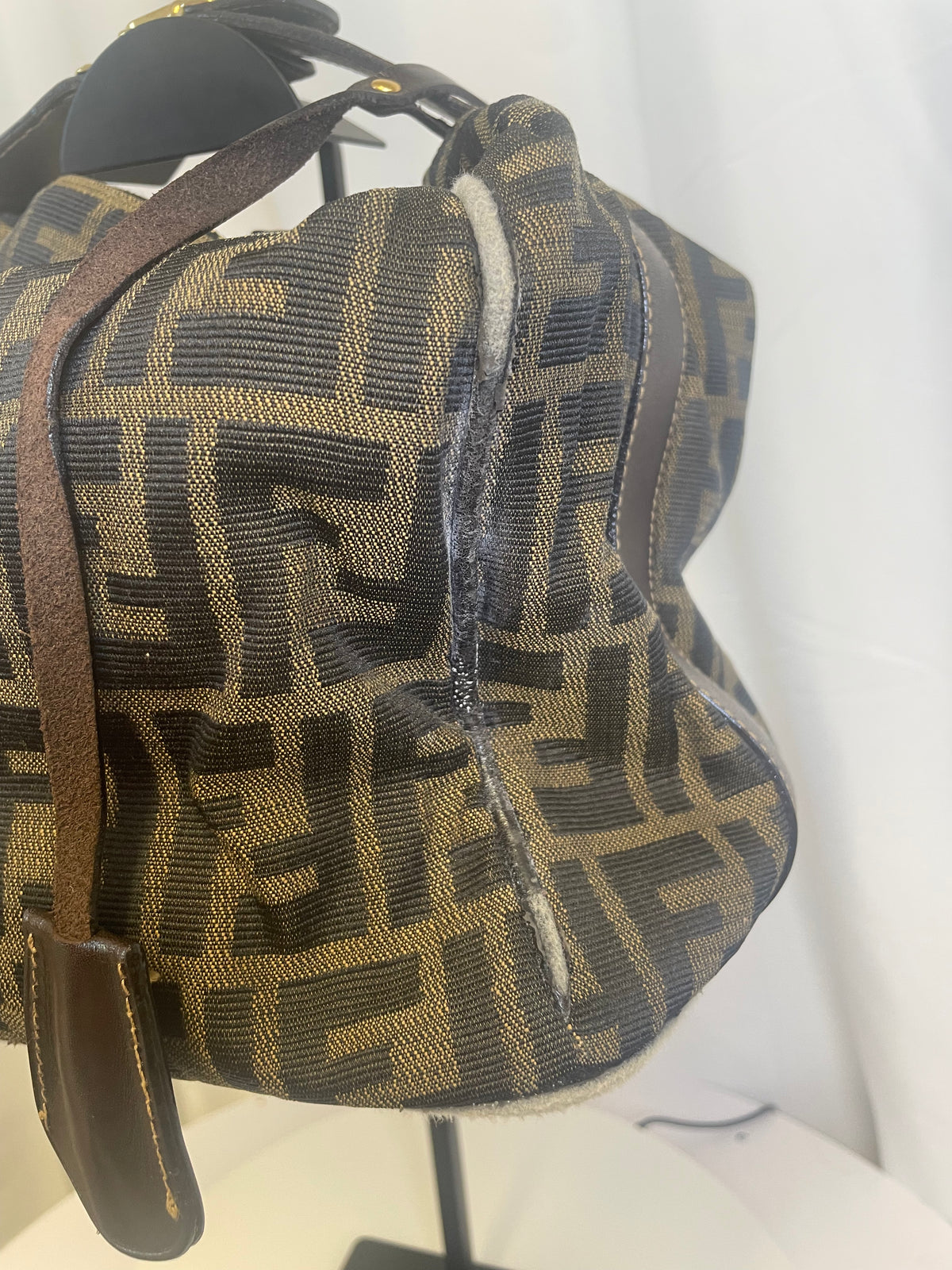 Fendi Zucca Print Vanity Clutch